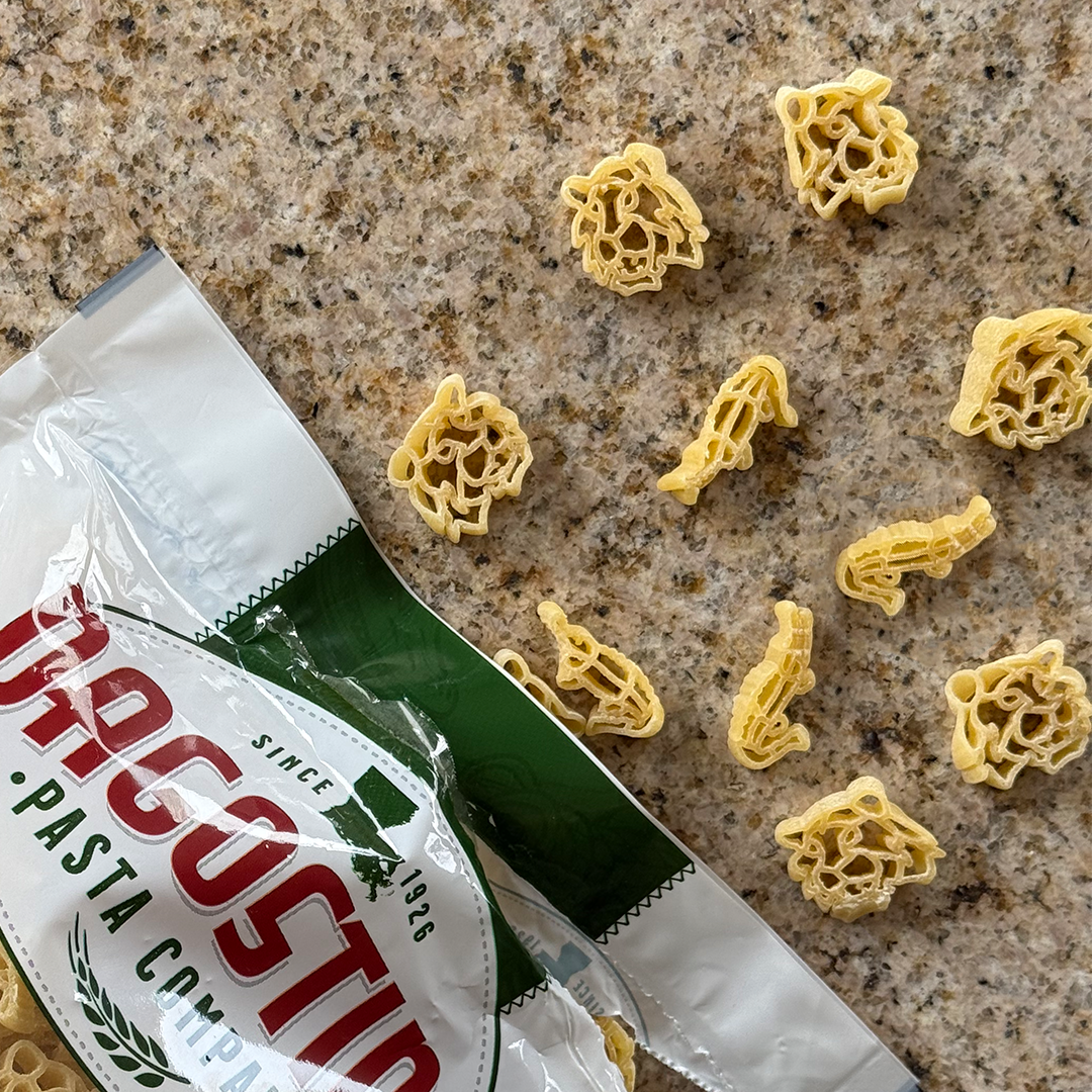 Limited Edition Tiger and Gator Pasta