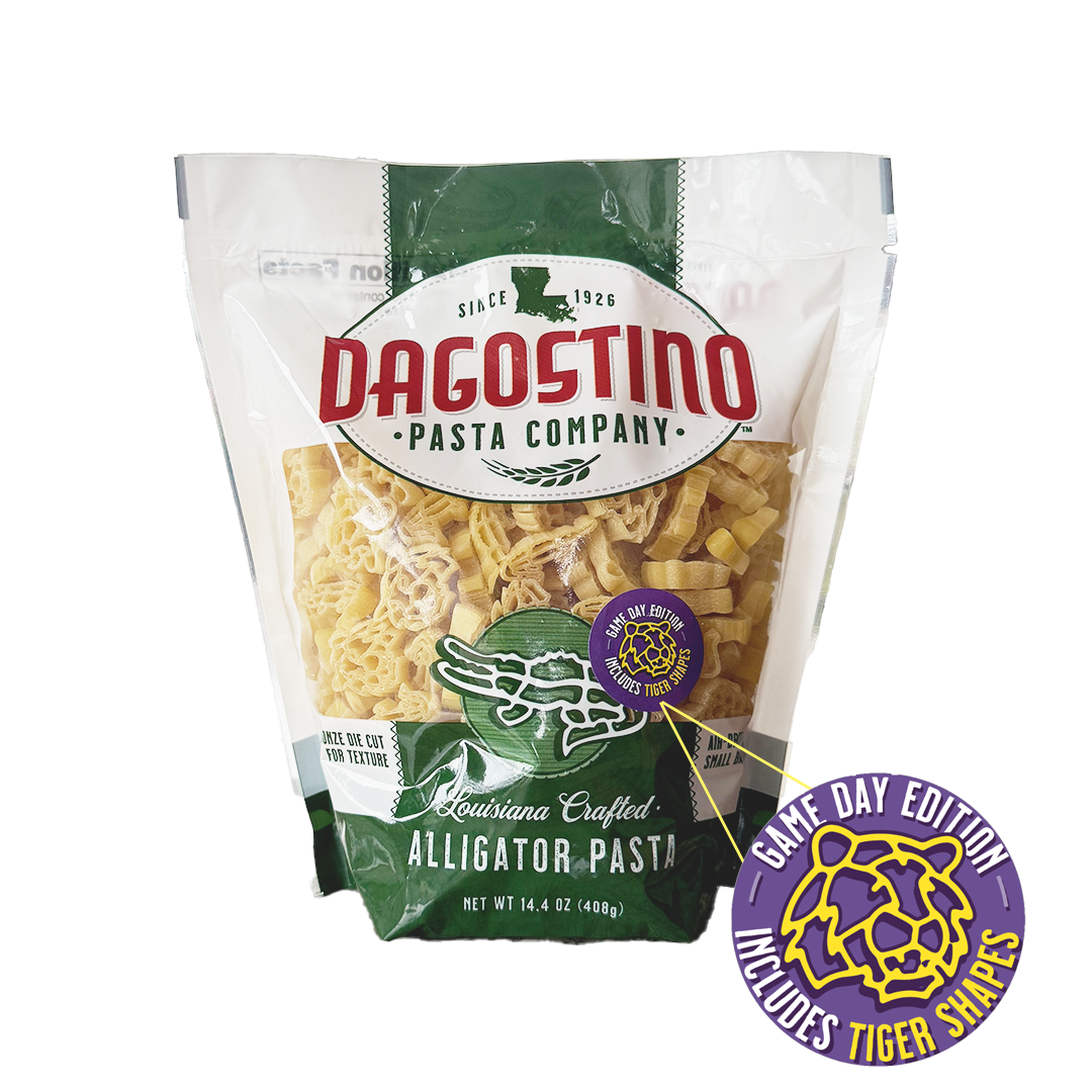 Limited Edition Tiger and Gator Pasta